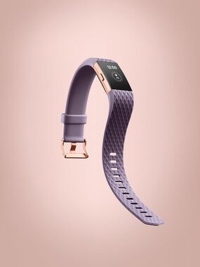 NEW in box Fitbit Charge 2 Lavender Rose Gold series Size S